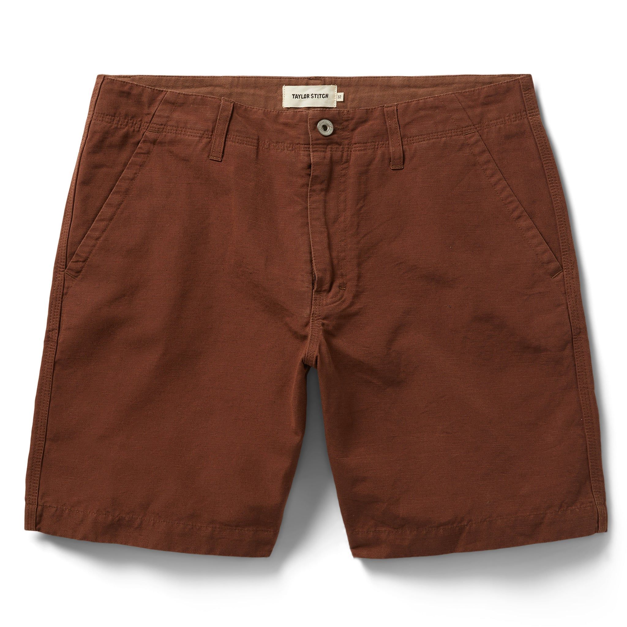 The Morse Short in Russet Linen