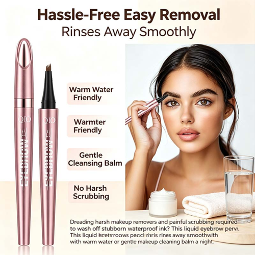 Waterproof Micro-Fork Brow Pencil - Natural Hair-Like Brows
