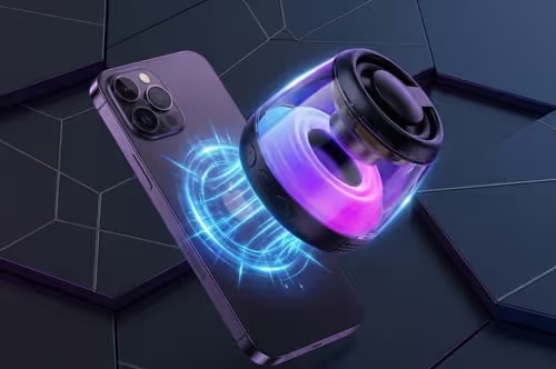 This Magnetic Speaker Is Replacing Every Clunky Phone Stand and Tinny Bluetooth Speaker on American Desks Right Now