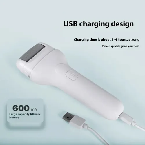 Order today and you will receive 2 foot massagers. This electric foot massager is equipped with a diamond sand head, featuring two speed settings + gravity sensor adjustment. It is IPX7 level waterproof and easy to clean. It can be charged via USB and has a long battery life. It can quickly remove calluses and dead skin in just 3 minutes, allowing you to enjoy professional foot massage at home, saving time, effort and worry.