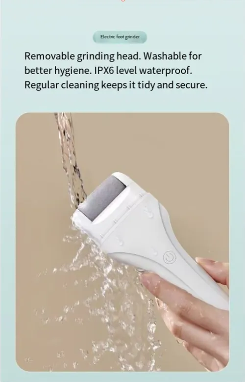 Order today and you will receive 2 foot massagers. This electric foot massager is equipped with a diamond sand head, featuring two speed settings + gravity sensor adjustment. It is IPX7 level waterproof and easy to clean. It can be charged via USB and has a long battery life. It can quickly remove calluses and dead skin in just 3 minutes, allowing you to enjoy professional foot massage at home, saving time, effort and worry.
