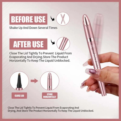 Waterproof Micro-Fork Brow Pencil - Natural Hair-Like Brows