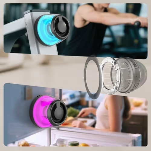 This Magnetic Speaker Is Replacing Every Clunky Phone Stand and Tinny Bluetooth Speaker on American Desks Right Now