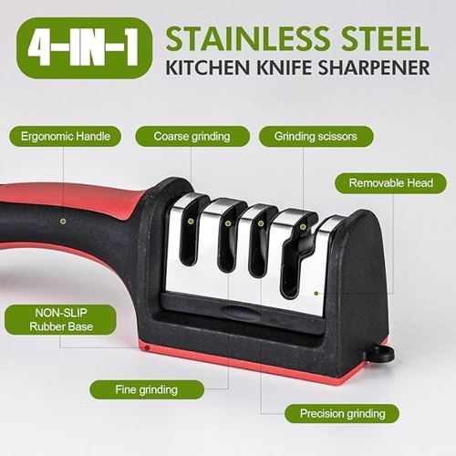 1pc Professional Level 4 Knife Sharpener