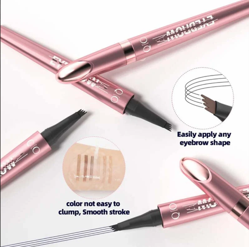 Waterproof Micro-Fork Brow Pencil - Natural Hair-Like Brows