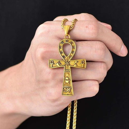Gold Cross Pendant