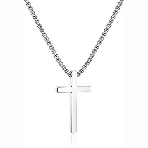 Silver Cross Necklace