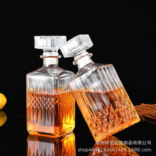 High-end empty foreign wine bottles for soaking wine  high-grade whiskey and red wine bottles