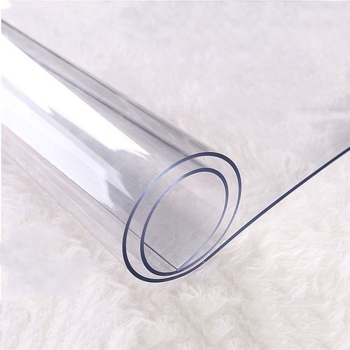 Soft glass pvc transparent tablecloth table mat wash-free waterproof and oil-proof