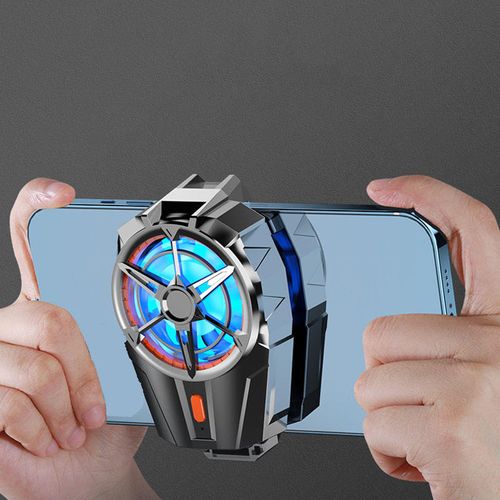 Semiconductor multi-speed GRB light mobile phone magnetic adsorption radiator