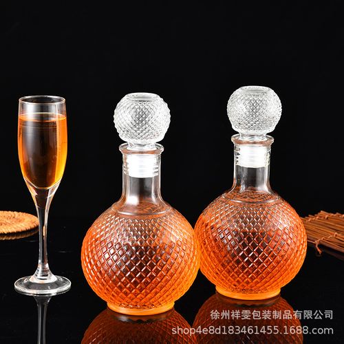 High-end empty foreign wine bottles for soaking wine  high-grade whiskey and red wine bottles