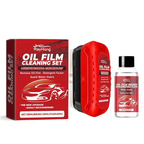 Car windshield cleaner renovation decontamination cleaning oil film cleaning agent