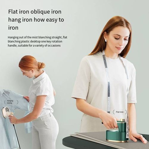 🔥🔥🔥Mini electric iron, household handheld electric iron, portable foldable iron, ironing device