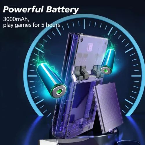 💥💥💥-24-hour delivery+Cash on delivery-Ultra HD Retro Gaming Console - Portable Handheld with Professional Chip, USB Rechargeable Battery, Available in Purple, Christmas & Halloween Gift, Excellent Hardware And Software