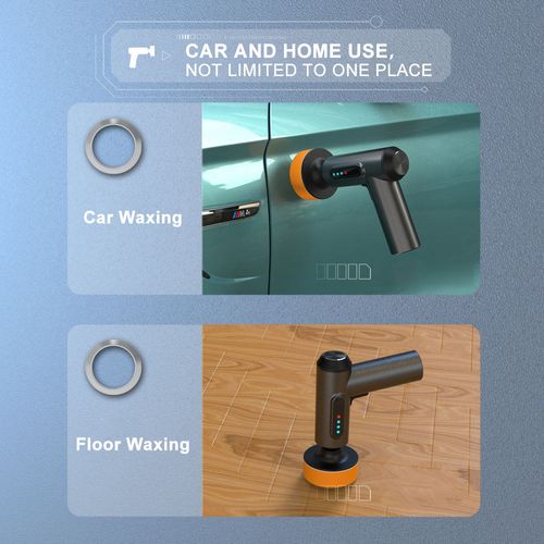 🔥🔥🔥Cordless Car Polisher - Wireless, Electric, and Effortless Polishing Wax Tool for Car Detailing - Suitable for Professionals and DIY Enthusiasts Alike