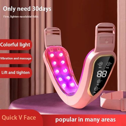 💥💥💥V-shaped facial lifting device with double chin massage function - facial tightening device with vibrating facial lifting beauty appliance