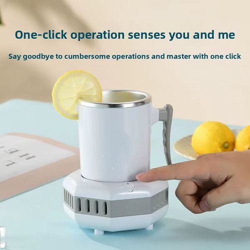 💥💥💥Multifunctional refrigeration cup, with one-button operation for quick cooling and heating, accompanying you throughout every day of the year - from dawn to night.