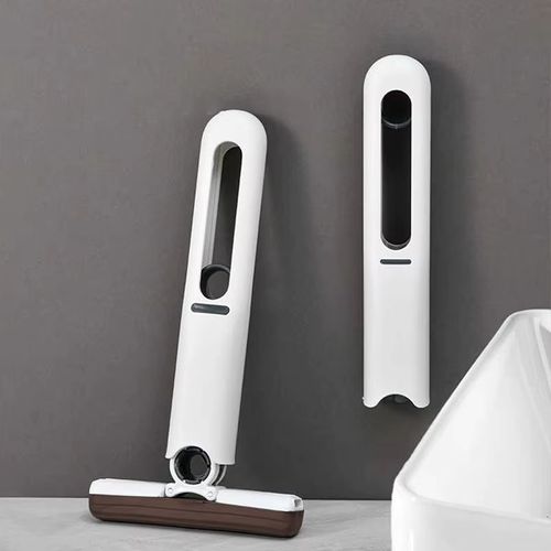 💥💥💥Powerful squeeze portable dry-wet mini handheld small mop, for indoor cleaning-Powerful cleaning, just one pull and it's all gone!