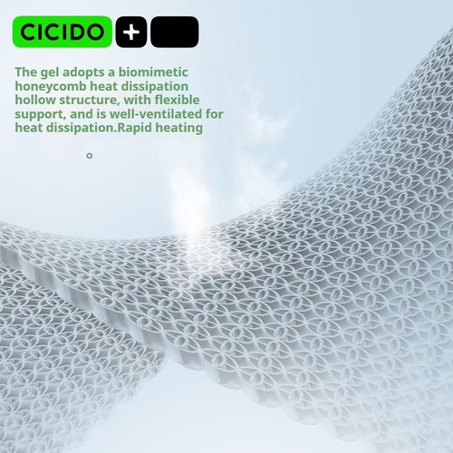 2025 New Ice Silk Cold Gel Seat Cushion - Car Summer Cooling Seat Cushion with Seat Ventilation and Breathability