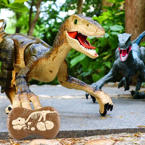 🔥🔥🔥Remote Control Dinosaur for Boys, Robot Dinosaur Toys for Kids, RC Dinosaur with Realistic Legs & Spray Stream,Remote Dinosaur Toys for Kids Birthday Gift