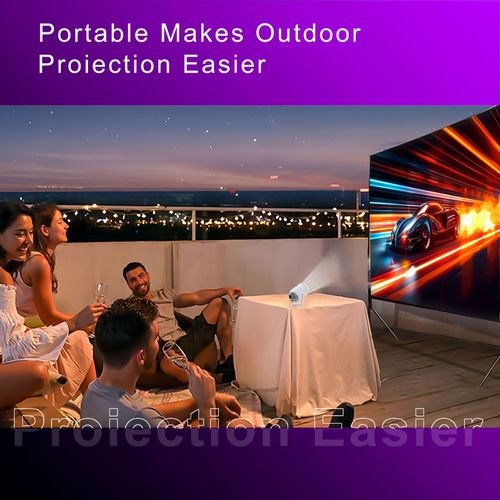 🔥🔥🔥Y400 Projector 1080P Android Smart 4K HD 150-inch Home Theater Dual Wifi6 Outdoor Portable projector HY300 upgraded version🔥🔥🔥