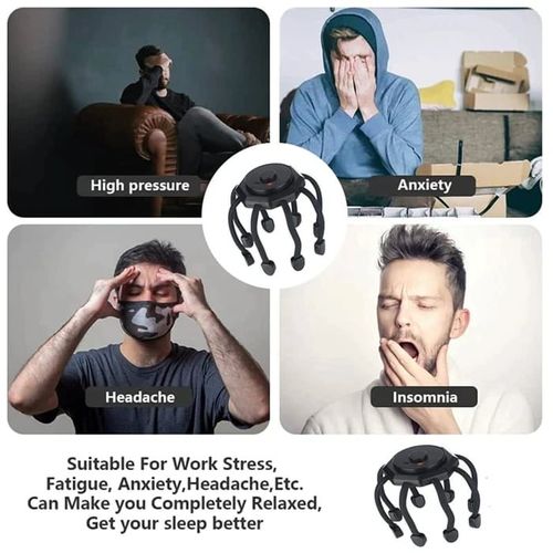 💥💥💥Electric Octopus Head Massager