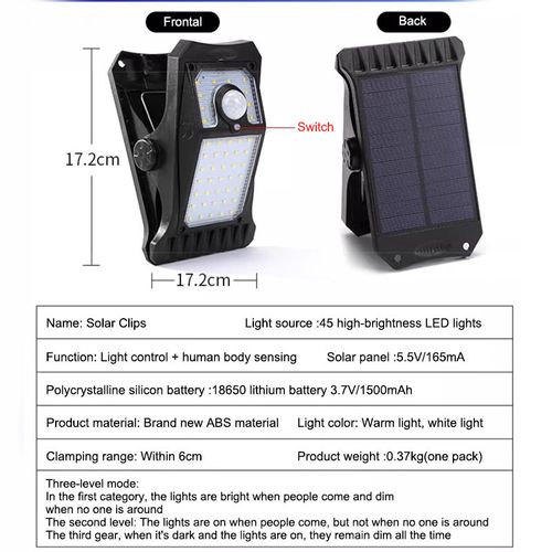 🔥🔥🔥Solar Clip Light