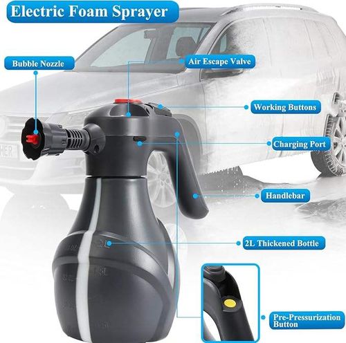 🔥🔥🔥Wireless electric foam car wash sprayer