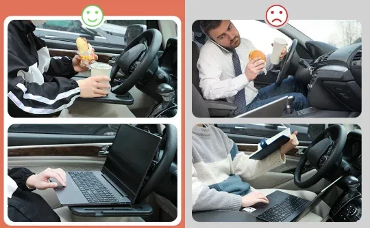 🔥🔥🔥Car Steering Wheel Tray For Simple Dining Table and Desk