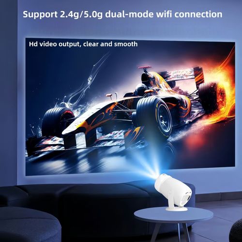 🔥🔥🔥Y400 Projector 1080P Android Smart 4K HD 150-inch Home Theater Dual Wifi6 Outdoor Portable projector HY300 upgraded version🔥🔥🔥