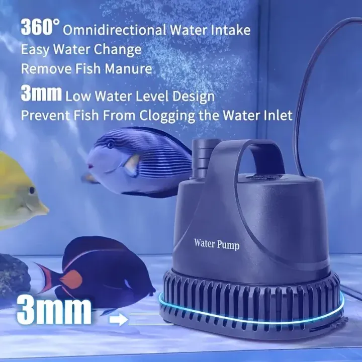 🔥🔥🔥50W Submersible Water Pump, Waterproof, Ultra Quiet