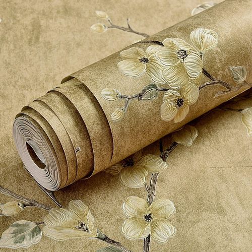 🔥🔥🔥Self-adhesive non-woven fabric wallpaper for bedrooms, living rooms, household use