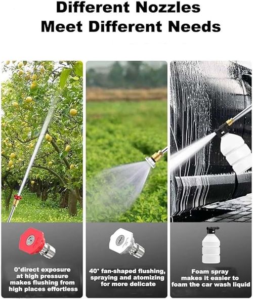 💎💎💎Car Washing Machine Water Spray Gun Car Wash Wireless Lithium Battery Portable High Pressure Car Washer