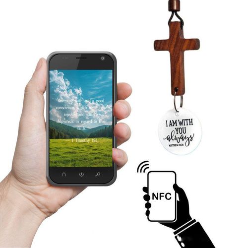 🔥🔥🔥NFC Bible Cross Car Mounting Plate