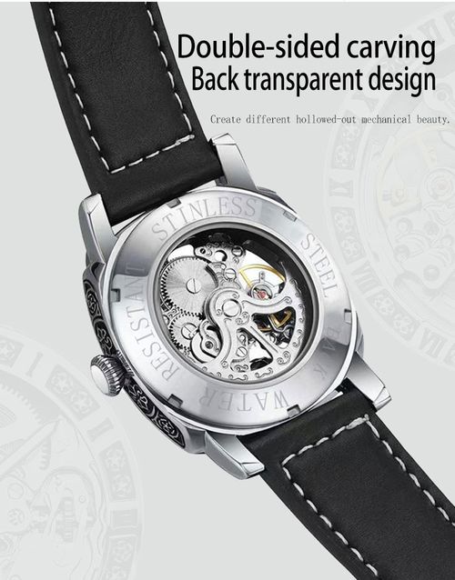 🔥🔥🔥2025 TOP BRAND Multifunction engraved mechanical watch