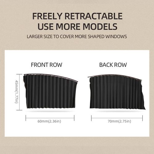 🔥🔥🔥4pcs Magnetic Car Window Privacy Sunshade