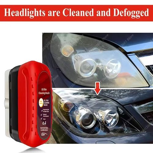 💥💥💥Car Glass Coating Oil Film Clean Brush Rearview Mirrors Anti-fog Rain-proof Windows Cleaning Glass Repair Lamp Polishing Agent