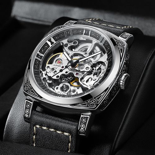 🔥🔥🔥2025 TOP BRAND Multifunction engraved mechanical watch