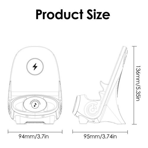 🌈🌈🌈Mini chair wireless fast charger multifunctional phone holder