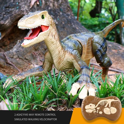 🔥🔥🔥Remote Control Dinosaur for Boys, Robot Dinosaur Toys for Kids, RC Dinosaur with Realistic Legs & Spray Stream,Remote Dinosaur Toys for Kids Birthday Gift