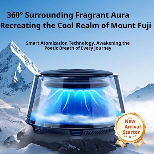 💥💥💥Fujiyama Undercover High-end Car Aromatherapy Diffuser - Interior Car Perfume 2025 New Model - Long-lasting Fragrance - Automatic Spray