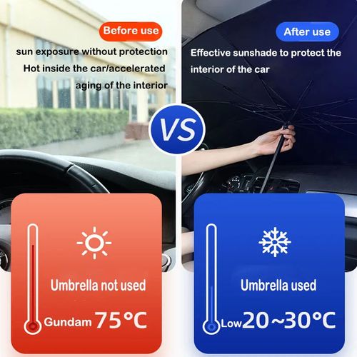 🔥🔥🔥Foldable car sunshade (heat insulation)