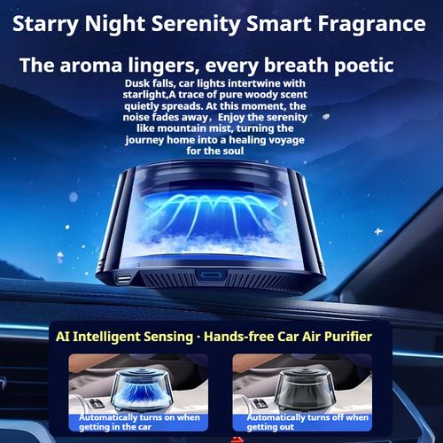 💥💥💥Fujiyama Undercover High-end Car Aromatherapy Diffuser - Interior Car Perfume 2025 New Model - Long-lasting Fragrance - Automatic Spray