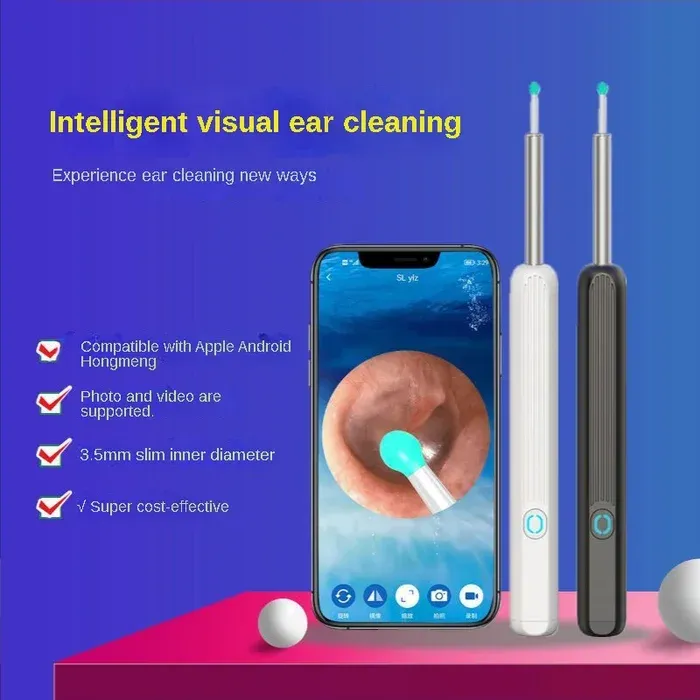 💥💥💥Limited Time Discount✨Smart Ear Cleaner High Precision with Camera LED