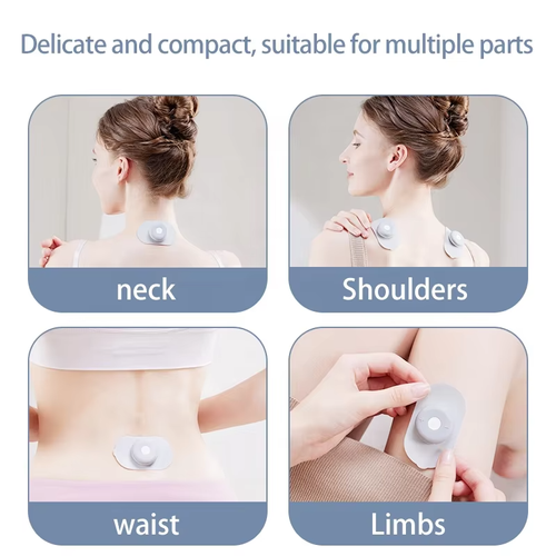🔥🔥🔥Shoulder and neck pulse and cervical low-frequency pulse therapy device charging massage patch