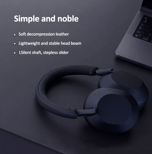🔥🔥🔥Wireless over-ear Bluetooth noise-cancelling headphones, comfortable to wear with a microphone