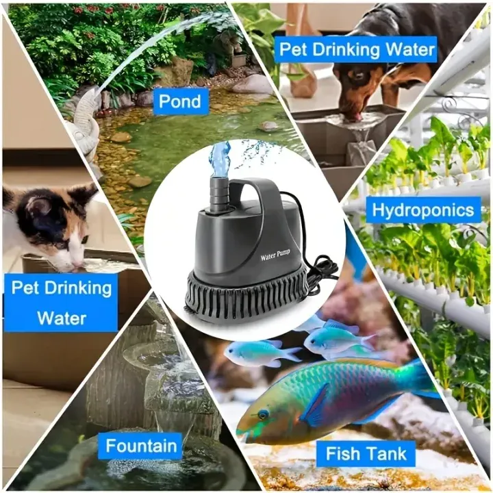 🔥🔥🔥50W Submersible Water Pump, Waterproof, Ultra Quiet