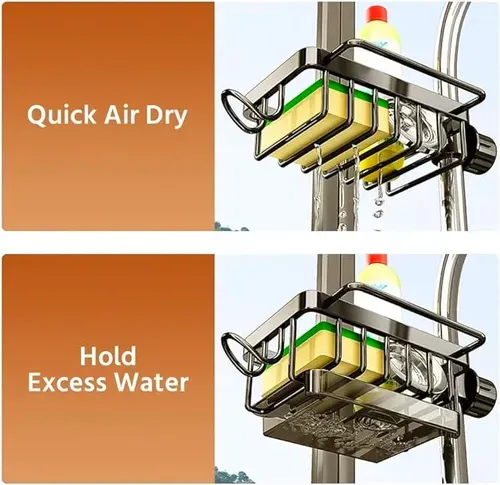 🔥🔥🔥Kitchen Sink Faucet Organizer