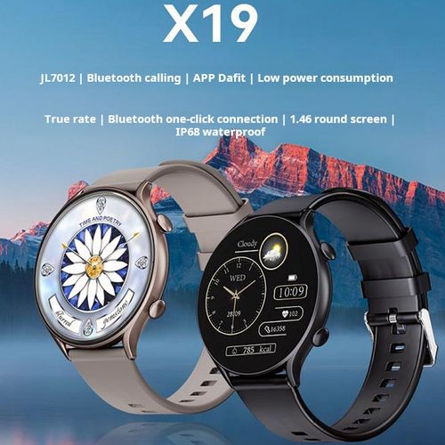 📣 X19 Smartwatch — Stylish • Waterproof • Long Lasting