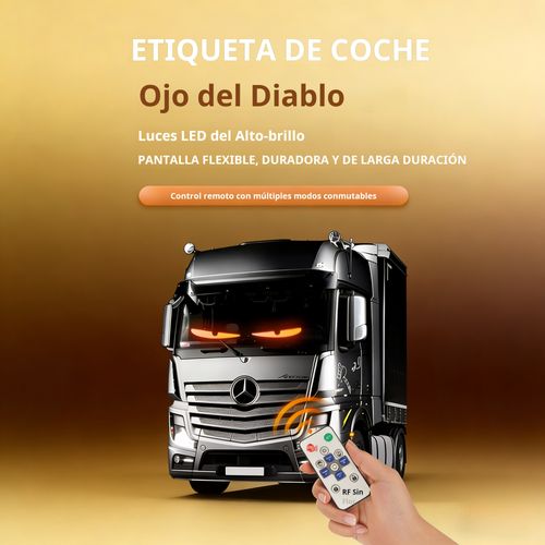 👁️ OJOS DEL DIABLO LED PARA COCHE ✨
